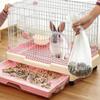 Pet Accessories Guinea Pig Toilet Film Bunny Cage Mat Hamster Cage Cleaning Pad Rabbit Cage Liner