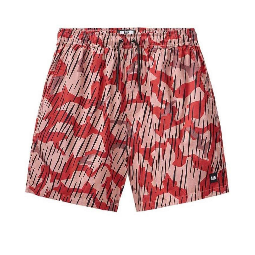 Weekend Offender Boys Anzio Camo Relaxed Fit Resort Shorts