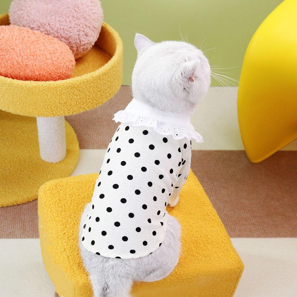 Fashion Pet Summer Skirt Cute Cat Dress Comfortable Dog Clothes For Puppy Kittens