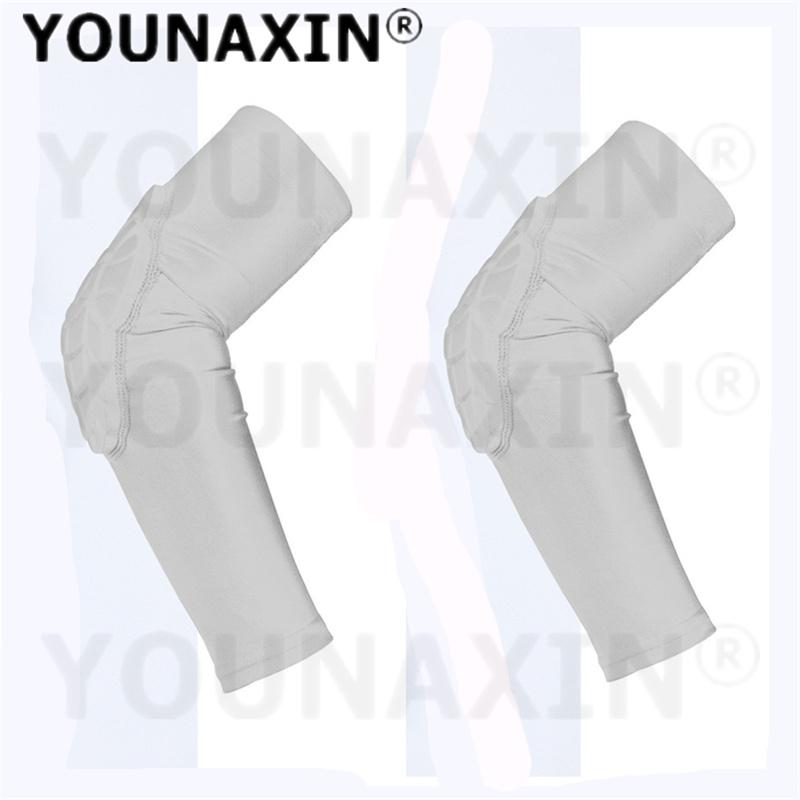 1 пара унисекс для девочек для бега баскетбольный рукав-защита для рук детский футбольный бейсбольный для мальчиков для велоспорта спортивная поддержка налокотник