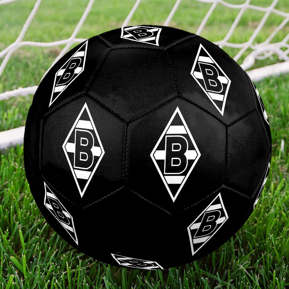 Футбольный мяч для зала Borussia Разноцветный Машинная строчка ПВХ Размер 5 Готов к командным тренировкам и соревнованиям Прочный Высокий отскок Крутой спортивный подарок