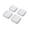 4PCS Bed Risers and Furniture Risers Adjustable Raising Blocks Universal for Washing Machines Refrigerators Silent Type