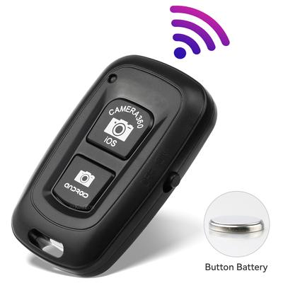 Пульт дистанционного спуска затвора для телефона Беспроводной Bluetooth-совместимый пульт управления для монопода Кнопка спуска затвора для фотокамеры Аксессуар для селфи