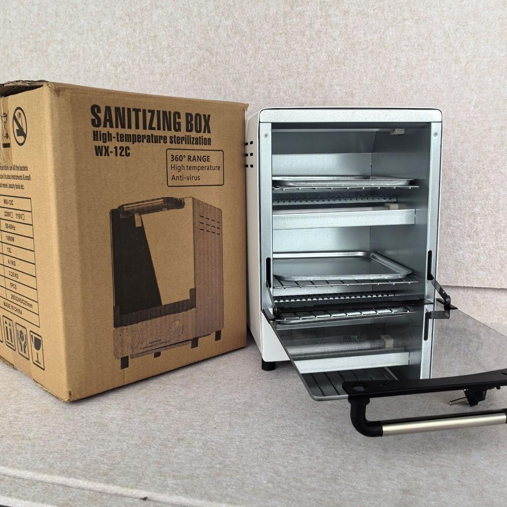 High Temperature Sterilizer Desktop Infrared Disinfection Box Nail Art Tool Dental Stainless Steel Disinfection Cabinet