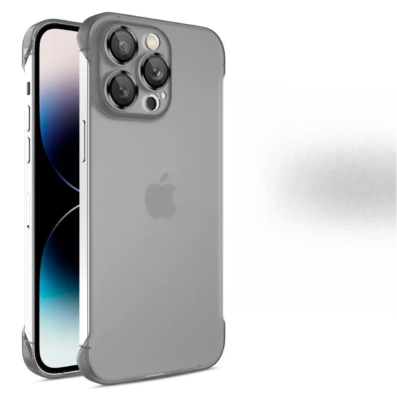 Applicable To Apple 16 Mobile Phone Case Matte Frameless IPhone 15 ProMax Transparent Ultra-thin PC Protection Case