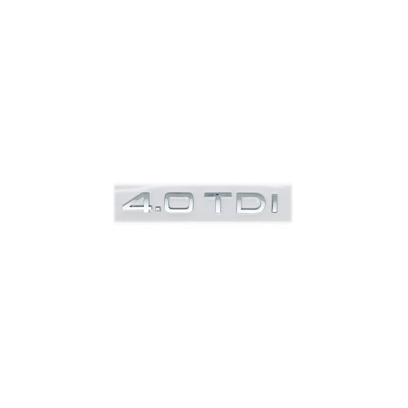 3D 1.9 2.0 2.5 3.0 4.0 TDI Car Trunk ABS Badge Emblem Rear Tailgate Fender Door Adhesive Badge For Audi A4 A5 A6 A7 A8 Q3 Q5 Q7