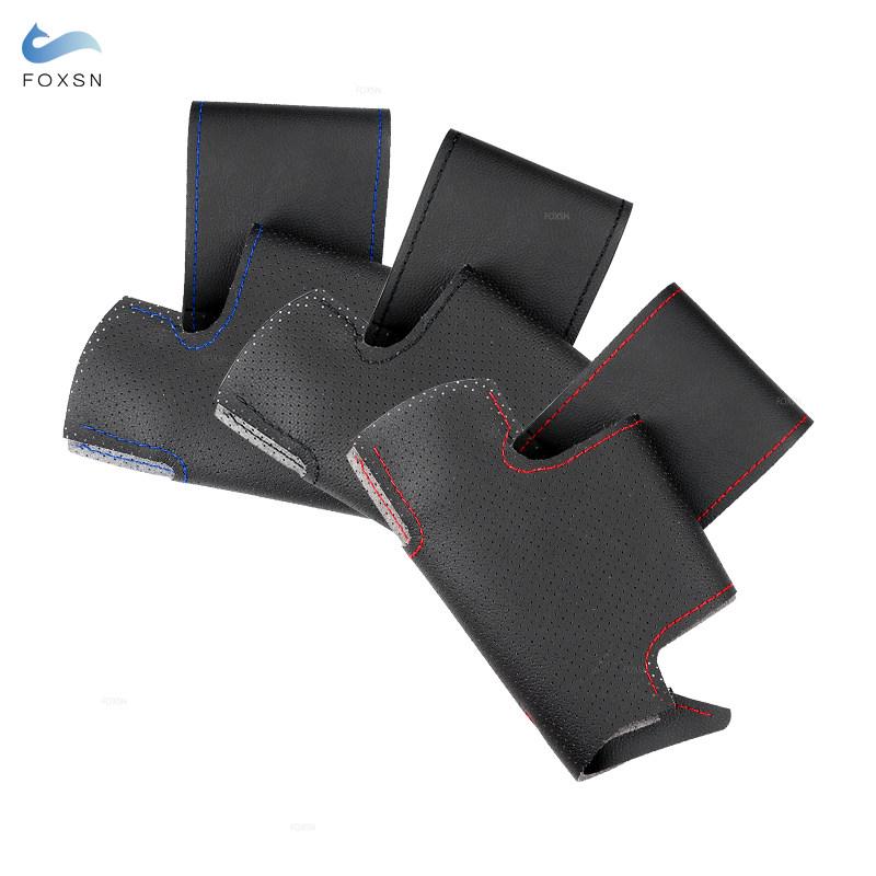 Оплетка рулевого колеса для Kia K3 2013 K3S 2014 K2 Rio 2015 2016 Ceed 2012-2017 Cerato 2013-2017 автомобильный кожаный руль