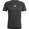 Gym+ Training BrandLove Quick-Dry Fitness T-Shirt Men Tops Black Dark-Grey IN5576