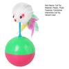 Cat Interactive Ball Cat Toy with Fake Feathered Mouse Automatic Toy Ball for Cats And Dogs Indoor Exercise Entertainment