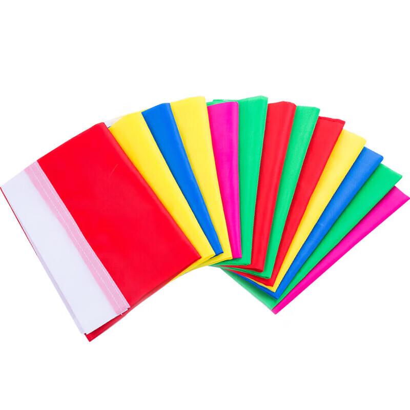 Bingfu Multi-Color Horizontal Advertising Flags - 10 Pack