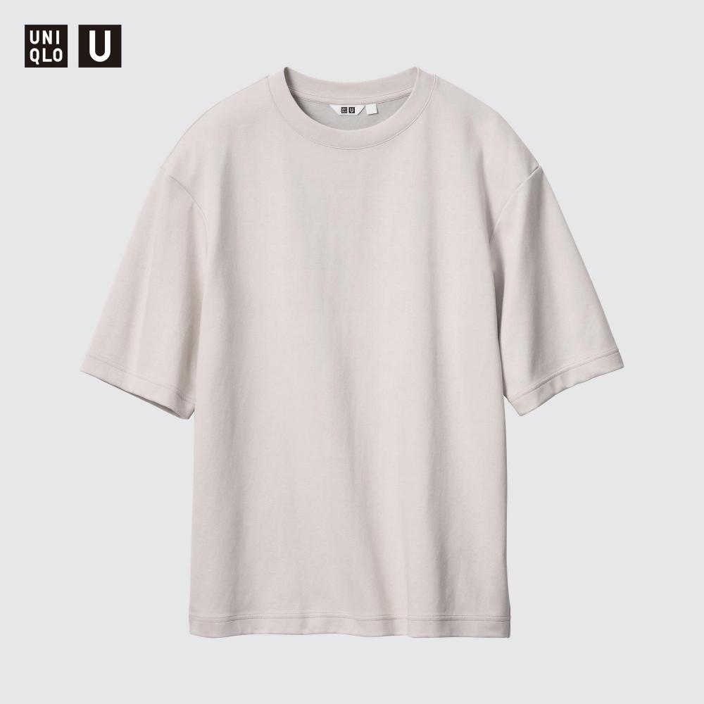 Uniqlo Футболка Japan Air Rhythm Cotton Oversize с рукавами 5 минут 