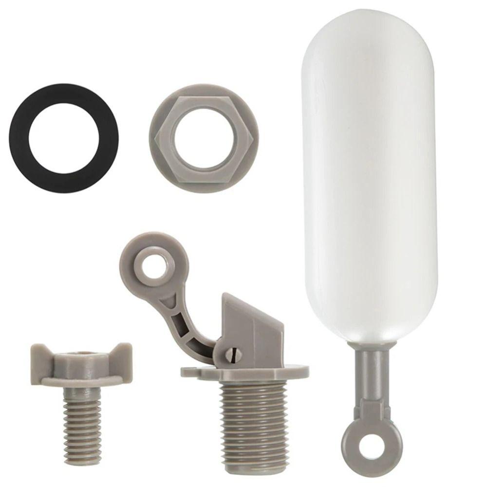 Plastic Material Float Valve High Efficiency Water Tank Level Control Livestock Waterline