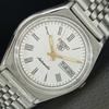 ОРИГИНАЛЬНЫЕ ВИНТАЖНЫЕ МУЖСКИЕ АВТОМАТИЧЕСКИЕ ЧАСЫ SEIKO 5 6309A ЯПОНИЯ БЕЛЫЙ ЦИФЕРБЛАТ a708319-1