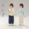 JELLYBABY Boys' Neo-Chinese Ink Wash Painting Tang Suit Set