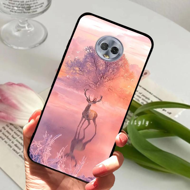For Moto G6 Play Case Shockproof Soft TPU Silicone Phone Cover For Motorola Moto G6 Plus Funda Capa Cartoon G6Play G 6 G6Plus