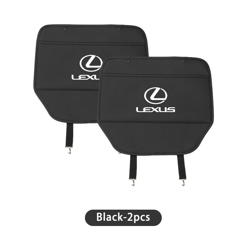 Автомобильные накладки от пинков Кожаный чехол-защита спинки сиденья Автоаксессуары для Lexus CT ES GS IS250 CT200h IS300h ES300h RX400h NX300h