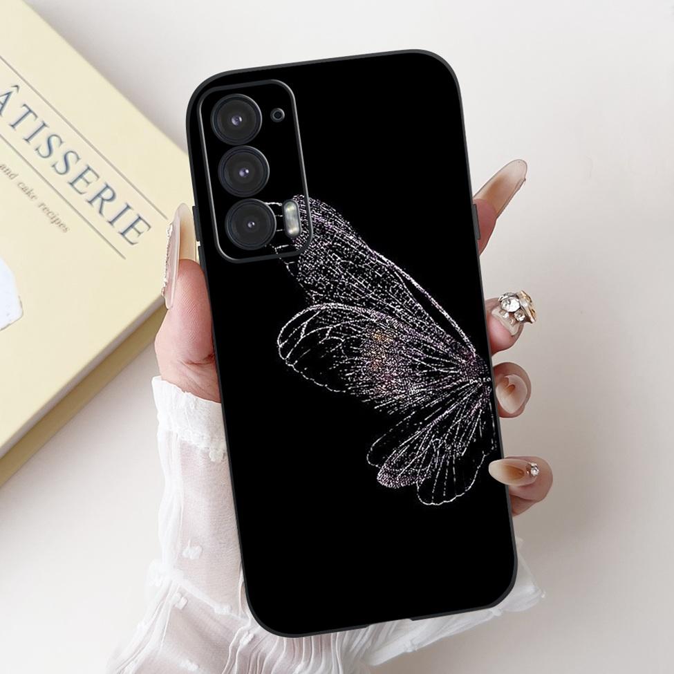 Для телефона Edge 20 20Pro 20Lite Чехол Для Motorola Edge 20 Pro Чехол Силиконовый Роскошный Модный Любовь Милый Кот Девушка Забавный Крутой Расписной