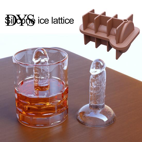 Форма для кубиков льда Антипригарная Пищевой силикон DIY Силиконовая Креативная Форма Пениса Шар для виски Бытовые принадлежности Изготовитель