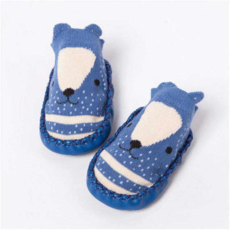 Infant First Walkers Leather Baby Shoes Cotton Newborn Toddler Boy Shoes Soft Sole Autumn Winter Babies Shoes for Baby Girl