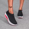 Женская обувь для ходьбы на платформе Легкая обувь для фитнеса Slip Sock Shoes Shake Shoes для женщин