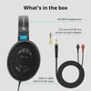 Sennheiser HD 600 Проводные наушники динамические проводные наушники с широкой звуковой сценой и высоким идеальны для музыки с металлической сеткой черные –