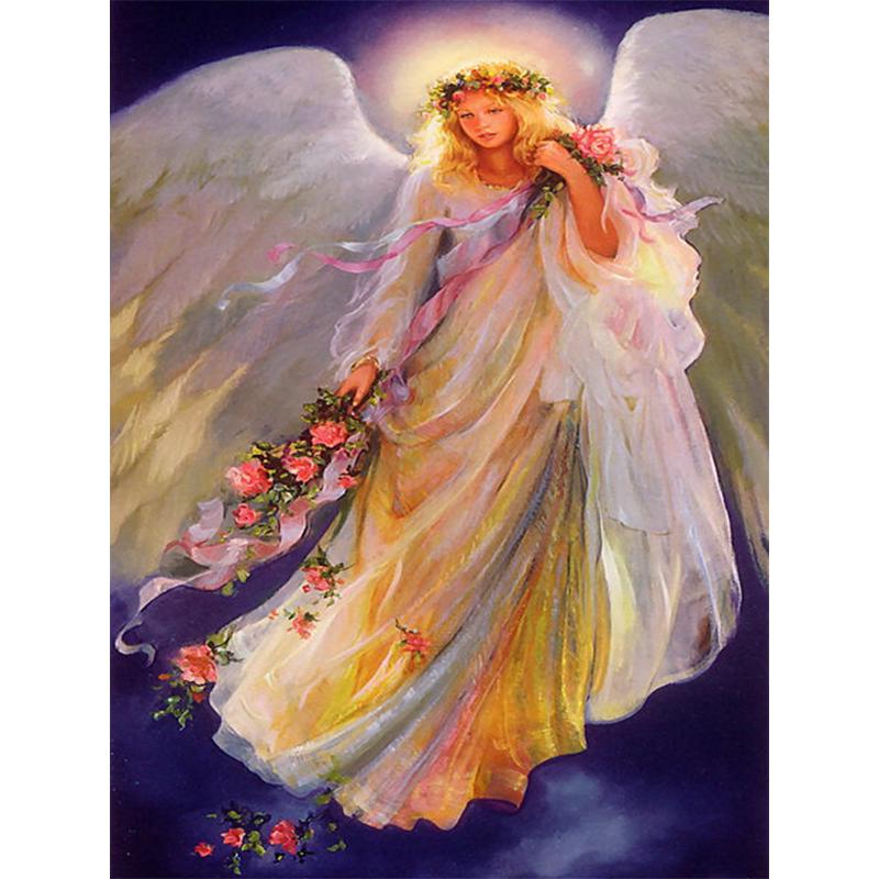 5D Алмазная картина Религии Серия Ангел Младенец Христос Алмазная вышивка Домашний декор