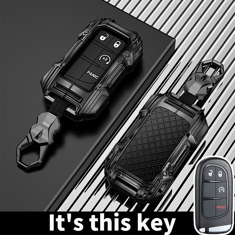 Чехол-брелок для смарт-ключа автомобиля с 5 кнопками для Jeep Renegade Frand Cherokee Dodge Journey Charger Chrysler 200 300 300 Оболочка Брелок WW14