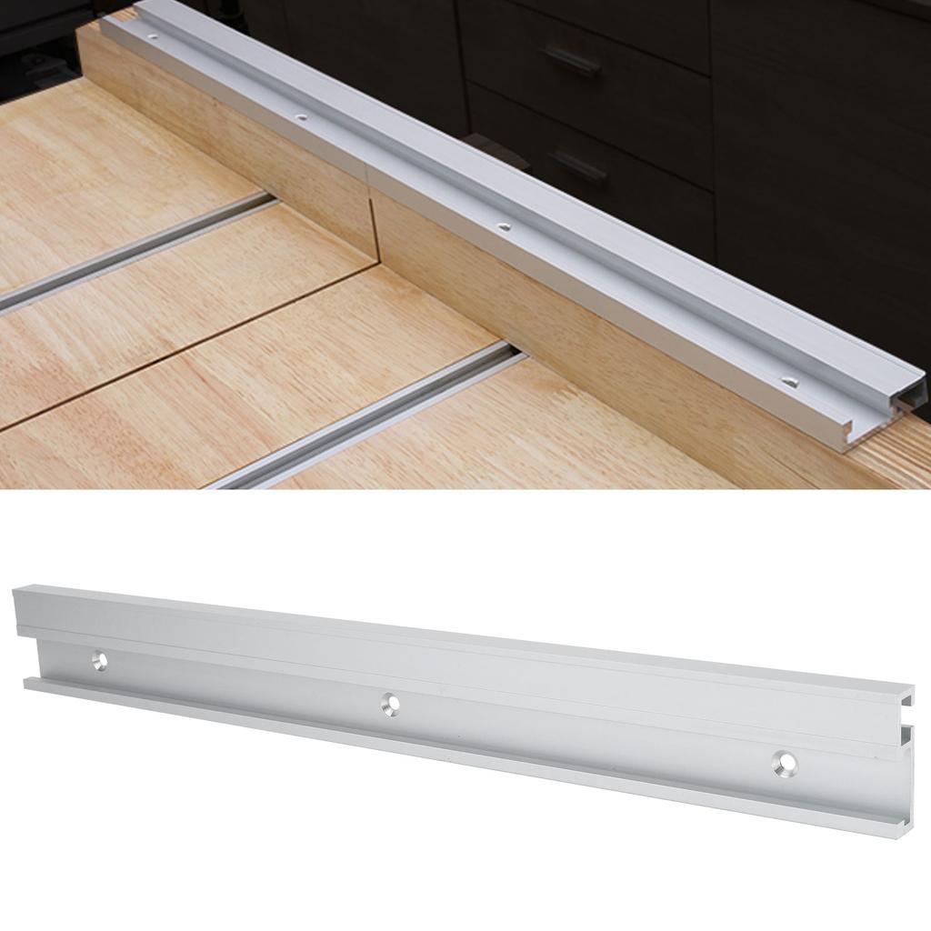 Алюминиевый высокопрочный брусок для резки под углом, слайдер для настольной пилы, измерительный стержень, деревообрабатывающий инструмент без шкалы 0,4 м: 3