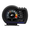 Автомобильный HUD-дисплей, OBD2 + GPS, интеллектуальный датчик, спидометр высокого разрешения, диагностический инструмент для автомобиля