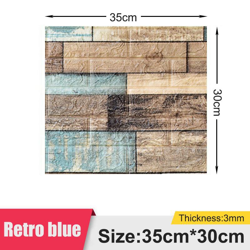 5/10 шт. 30x35 см/70x15 см обои самоклеящиеся спальни теплые 3d трехмерные фоновые стены детская комната водонепроницаемые наклейки с героями мультфильмов