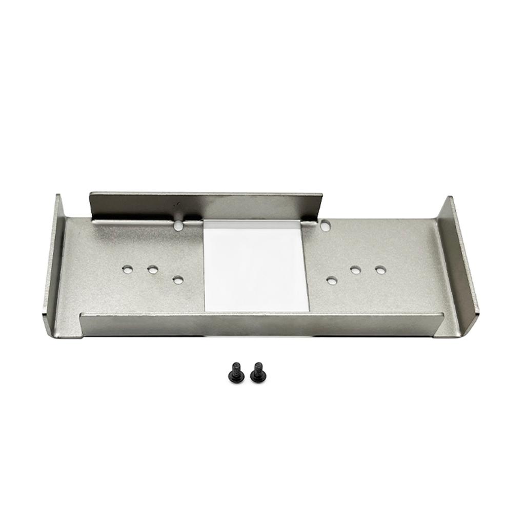 Верхняя пластина второго этажа из нержавеющей стали, сменная пластина крепления батареи для Tamiya 1/14