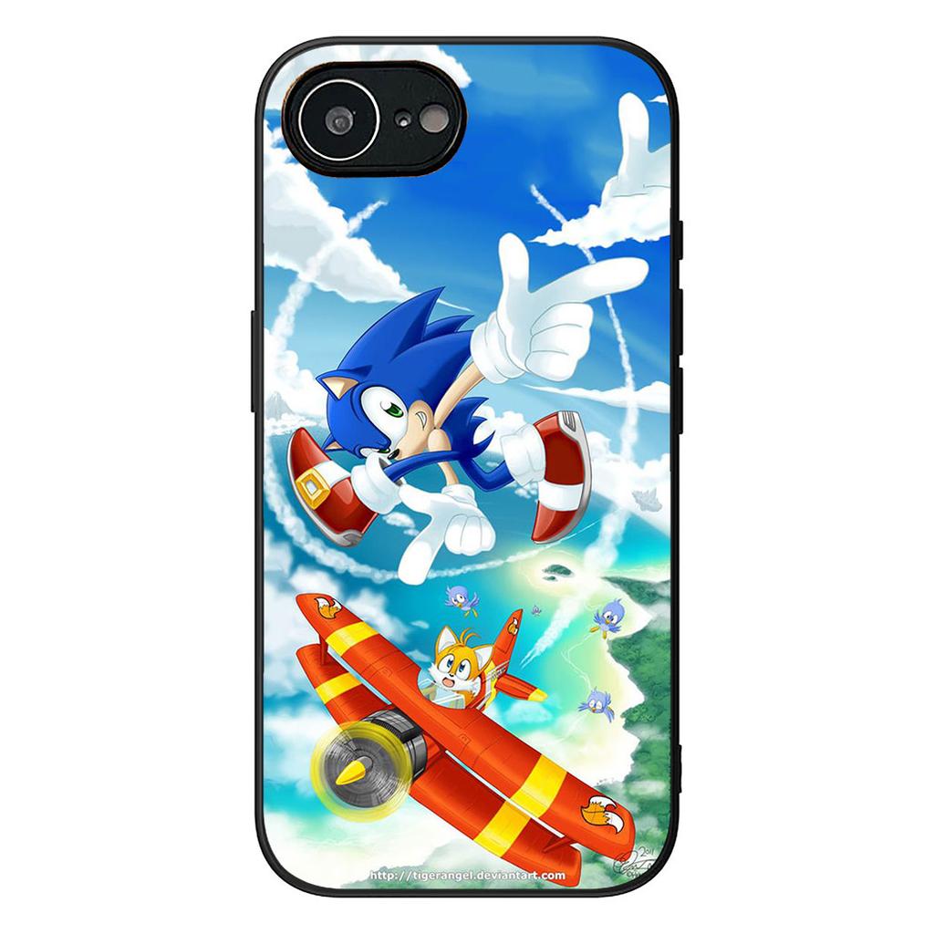S-Sonics Hedgehog Phone Case for Samsung Galaxy S22 S21 S20 FE Ultra Plus A35 A36 A37 A33 A34 A04 A71 Protective Cover