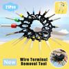 New 21Pcs Motorcycle Scooter Terminal Removal Electrical Wiring Crimp Pin Extractor