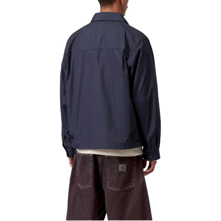 Carhartt WIP SS26 Почтовая куртка с длинным рукавом Повседневная куртка на двусторонней молнии Унисекс I036136-01-XX