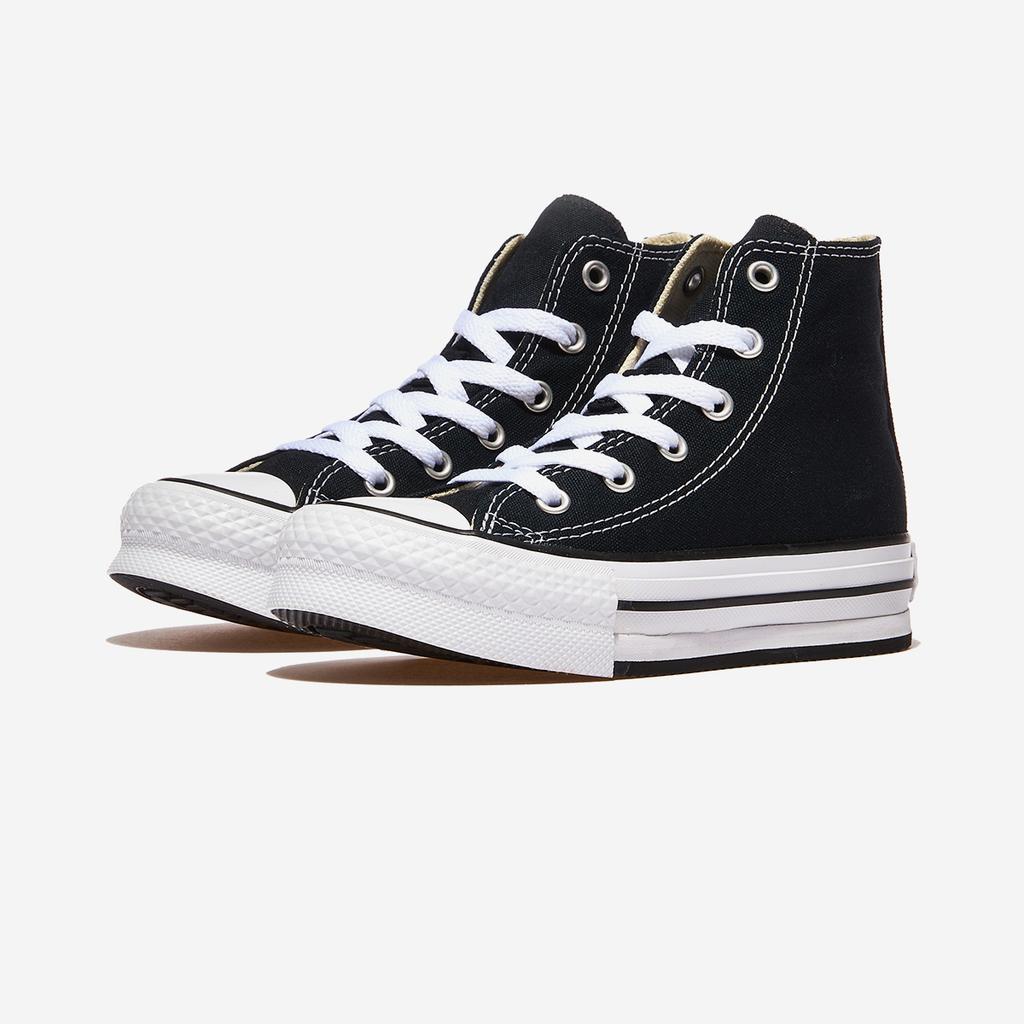 Converse Chuck Taylor All Star Eva Lift High Black, 372859C, 1010112779, популярная корейская обувь