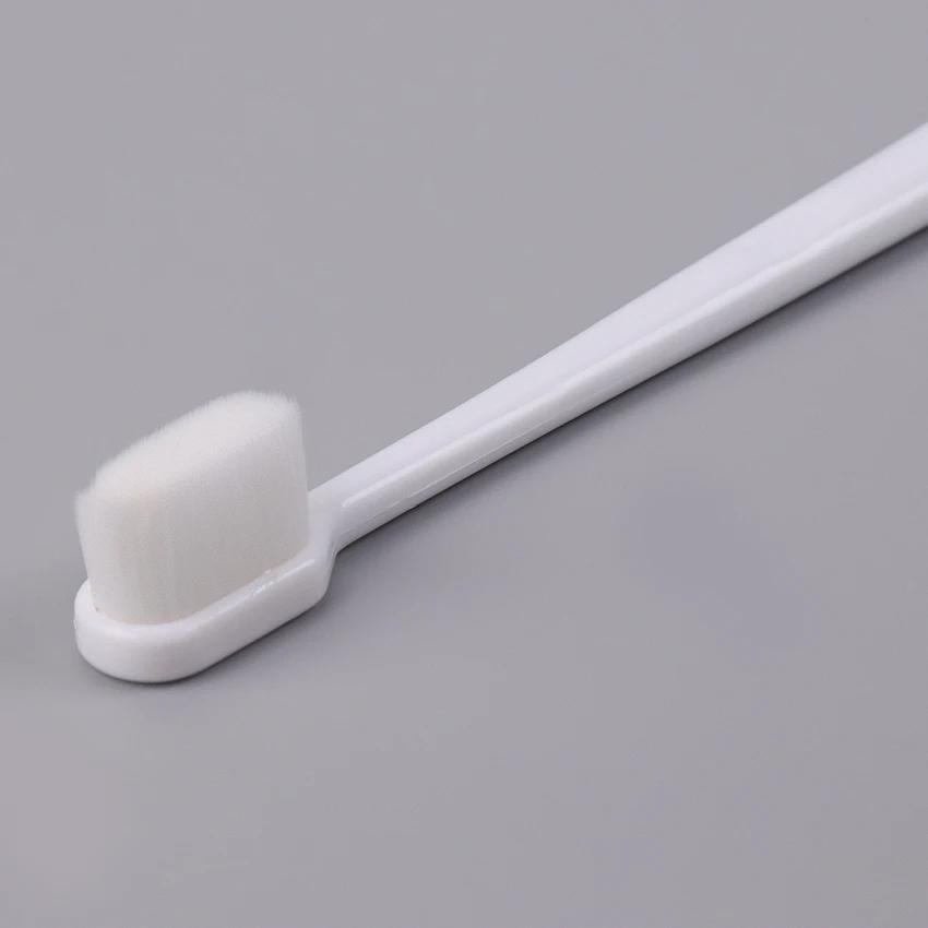 5 шт., нано-зубная щетка с мягкой щетиной, глубокая чистка, ультратонкая зубная щетка, портативная дорожная стоматологическая щетка для ухода за полостью рта, ручная зубная щетка