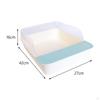 Open Tray Cat Toilet Wear Resistant with High Side Non Anti Splashing Kitty Litter Box Sandbox for