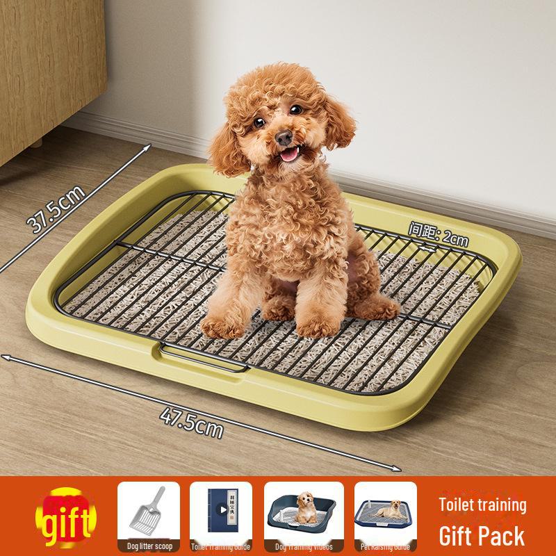 Туалет для домашних собак - чистый табурет-горшок с защитой от наступания для всех размеров