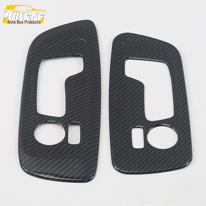 18 X3 Seat Frame Sequins & Control Switch Decorative Stickers for Car Accessories