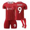 2425Liverpool Home Jerseys Sports Team Uniform Set Football Training Suit Set
