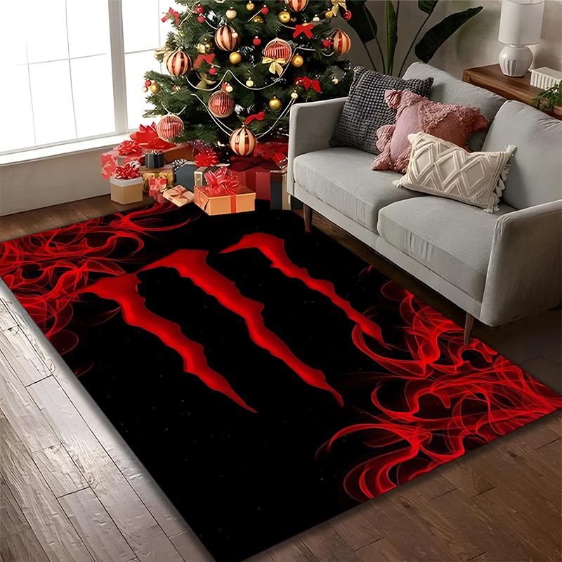 [1pc Monster Office Carpet] Easy Maintenance Chair Rug for Conference Room Use, Durable Area Sofa Floor Mat