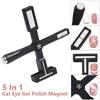 5 In 1 Strong Magnet Stick for Magnetic Cat Eye Gel, UV Gel Magnet Stick Manicure Tool, Nail Art Designs