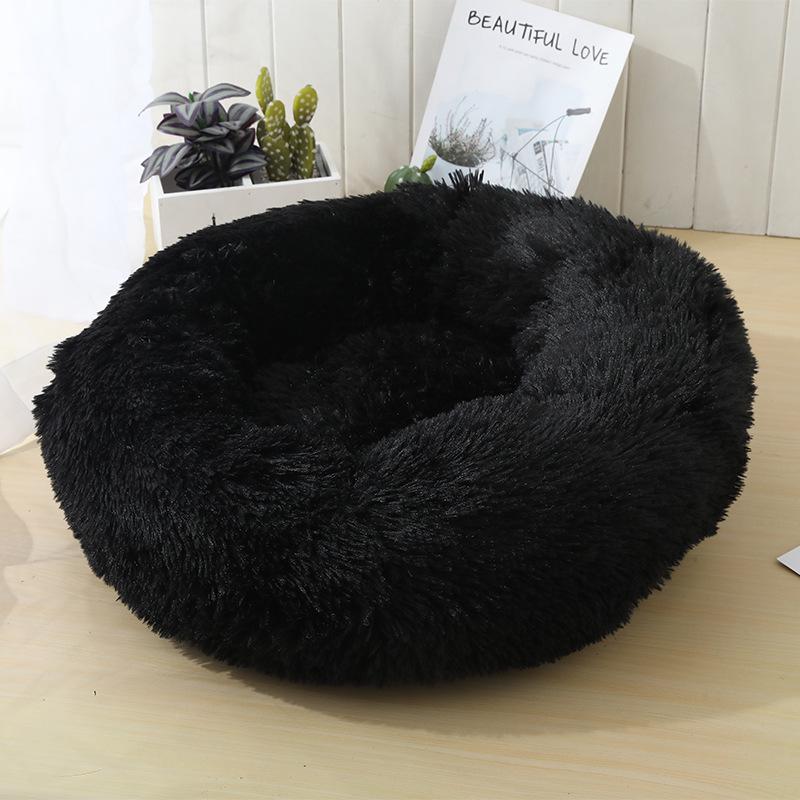 Doghouse Detachable Round Plush Pet Litter Cat Litter Warm Pet Supplies Dog Bed Pet Bed Pet Mat
