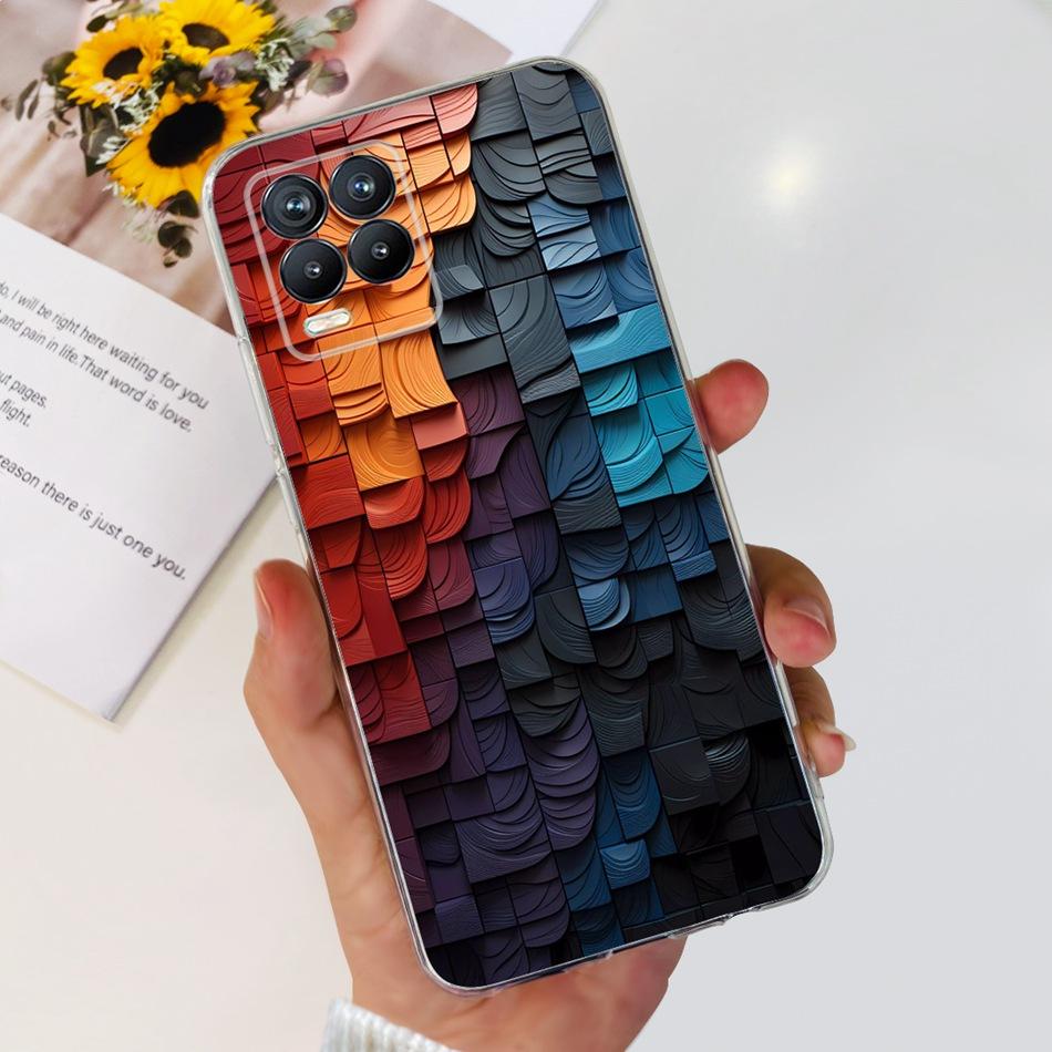 For Realme 8 Case Realme 8 Pro Realme8 5G 4G Fashion Cool Pattern Soft Silicone TPU Phone Back Cover