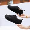 2025 Winter Cotton Shoes Simple Mother Cotton Shoes Wear-resistant Doudou Shoes Versatile Comfortable Casual One-pedal Grandma Cotton Boots