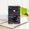 12/24/36Colors Fine Point Markers Colored Drawing Pens for Journal Planner Writing Note Taking Agenda Coloring Pen Set 0.4mm Tip