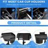 Adjustable Car Cup Holder Tray Rotatable Car Cup Bracket Car Tray Table  Mobile Phone Holder