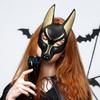 Винтажная маска Анубиса Хэллоуин Косплей Реквизит Пластик Маскарадный Костюм Аксессуар Вечеринка Декор