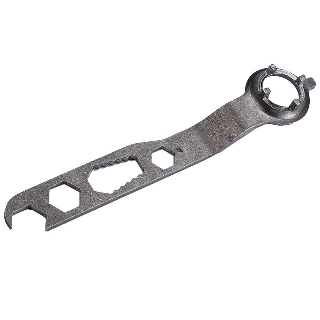 4Prong Angle Grinder Wrench High Strength Steel Spanner For Easy And Secure Grip In Workshops Home Repairs Secure Grip