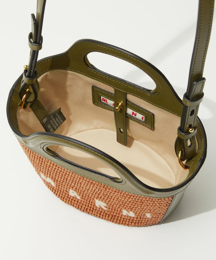 Сумка на плечо BMMP0067Q0P3860 TROPICALIA MICRO [Marni] Женская BRICK/OLIVE [товар]